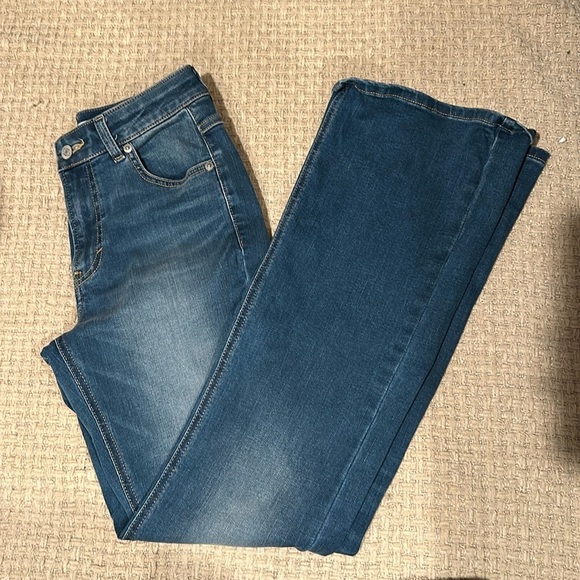 SOMETHING WOMENS VINTAGE JEANS No.GSV020 SMALL - Picture 1 of 9
